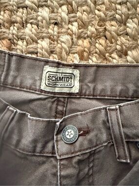 C.E. Schmidt Workwear Canvas Pants in Taupe
